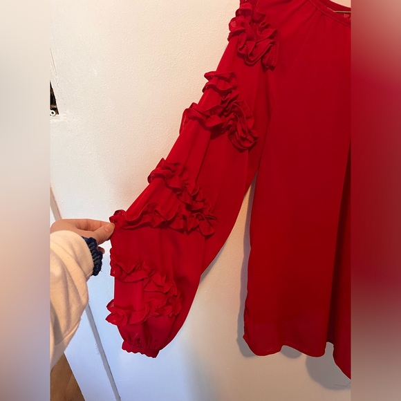 Red Blouse - Picture 2 of 5